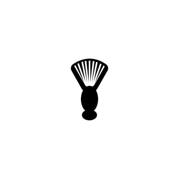 Comb icon logo vector design