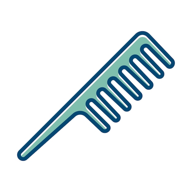 comb icon vector design template in white background