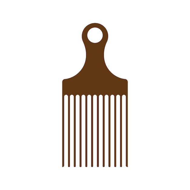 The comb is a device for combing the hair The comb consists of knobs and denticles Hairdressers use a variety of combsBarbershop single icon in cartoon style vector symbol stock illustration web