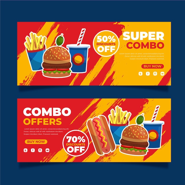 Combo offers - banners