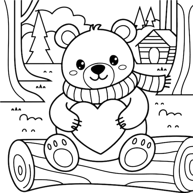 Comfy Days Cute and Comfy コーシー・ハイゲー・モーメントでスーパー可愛い動物キャラクターをフィーチャーしたカラーページ