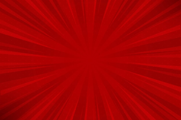 Comic Abstract Red Background