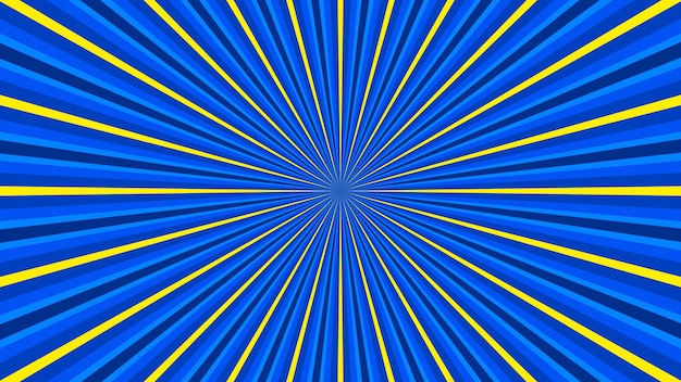 comic background blue and yellow stripe