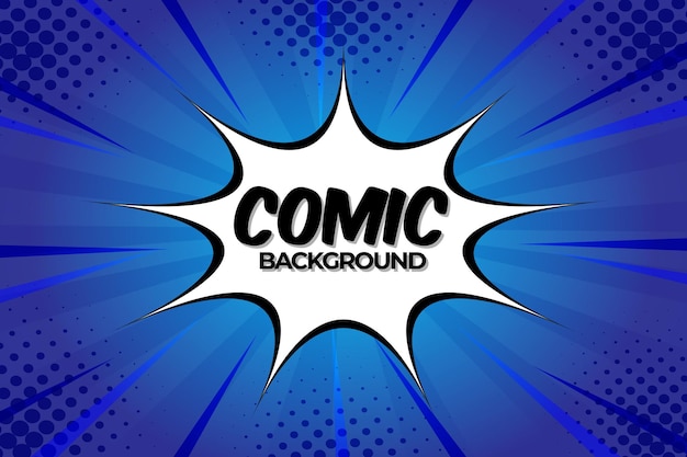 Comic background