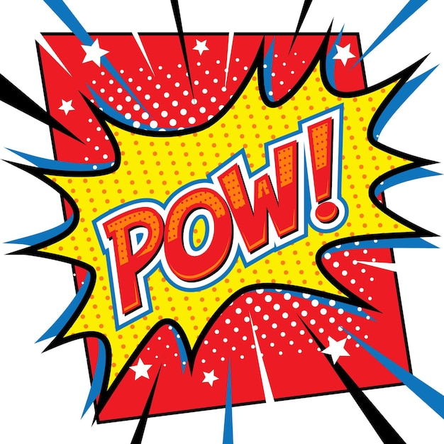 Comic Bubble Speech Cartoon Vector Pop Art