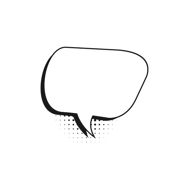 Comic Bubble Speech Template