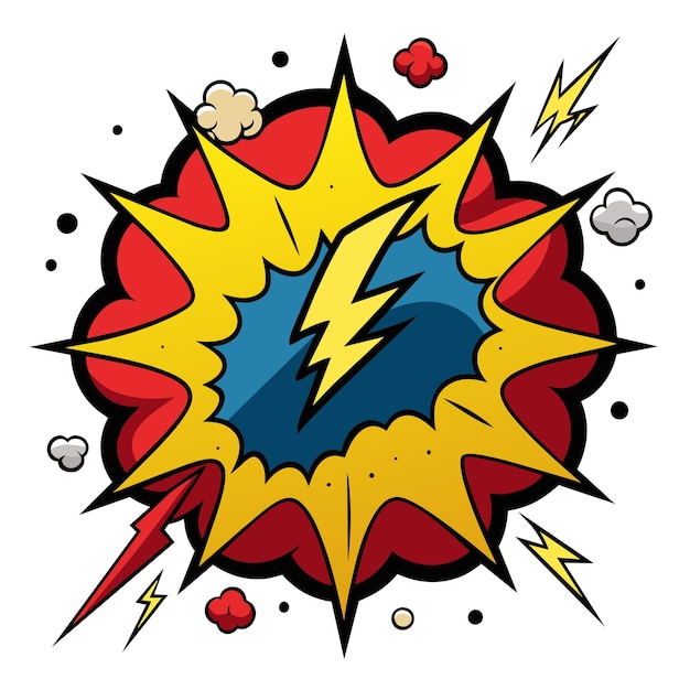 Comic Crunch Splash Vector Illustratie