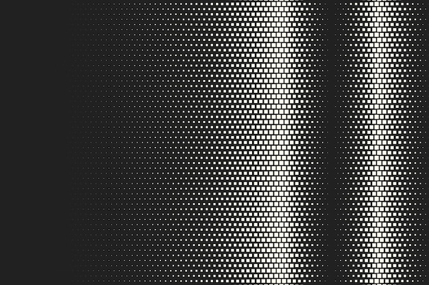 Comic halftone background. Vector retro dotted template for labels and sketches. White and black geometric gradient for pop art designs. Vintage backdrop with isolated pattern for cartoon book.