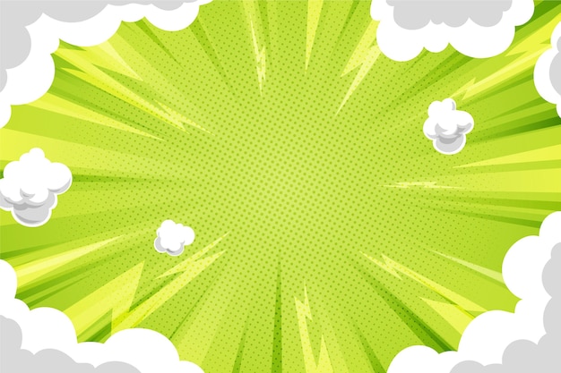 Vector comic style background