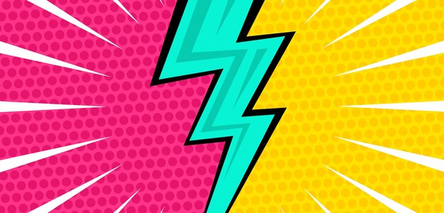 Versus Letters Or VS Battle Fight Competition. Cute Cartoon Style. Pink  Yellow Background Template. Sunburst With Ray Of Light. Starburst Effect.  Flat Design. Vector Illustration Royalty Free SVG, Cliparts, Vectors, and  Stock