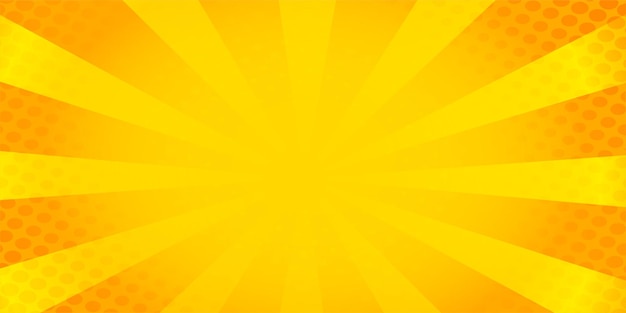 Comic yellow background desgin