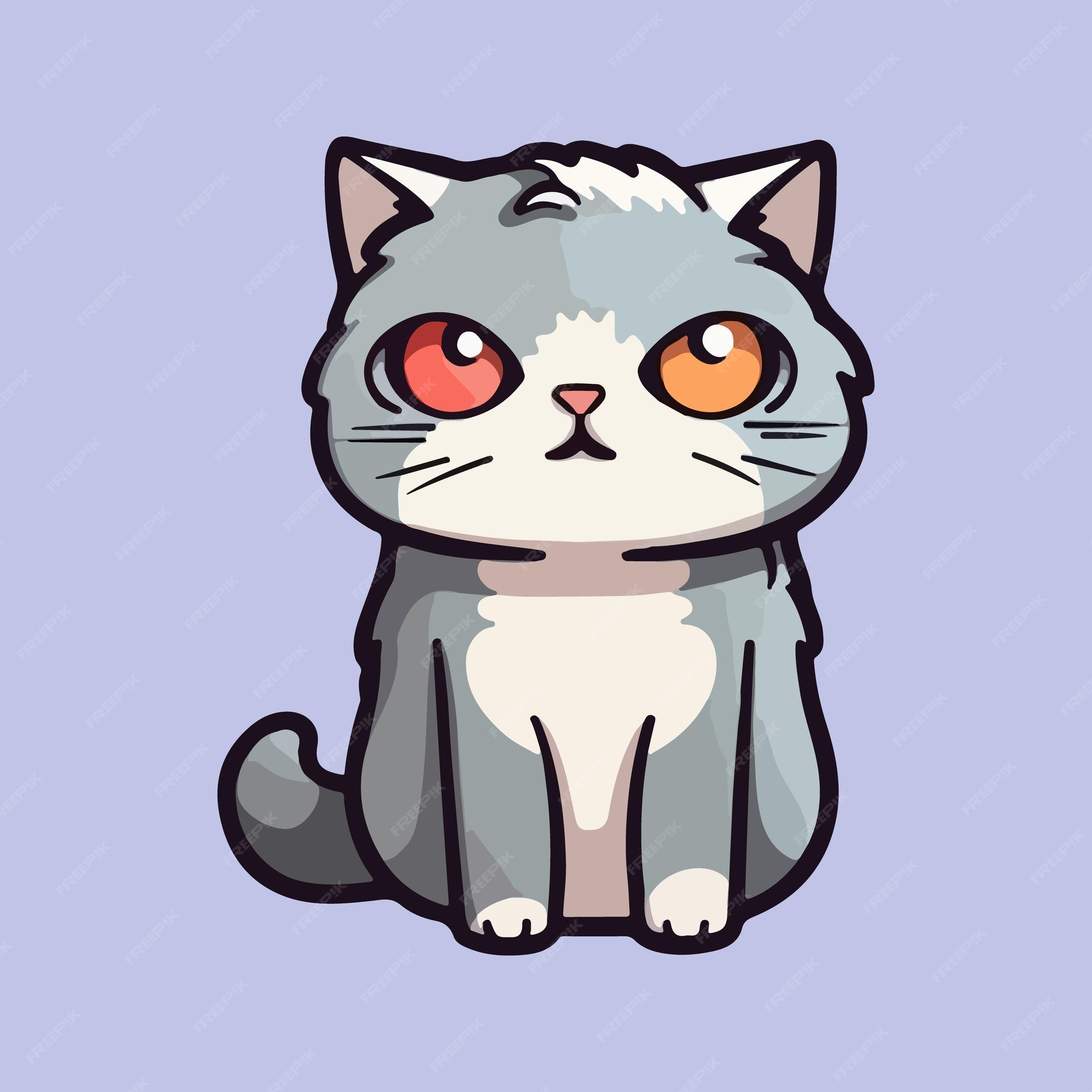 Angry Cute Cat Illustration, Illustration Paint, Cute Characters, Angry Cat  PNG Transparent Clipart Image and PSD File for Free Download