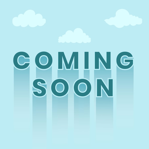 Coming soon background vector and illustration