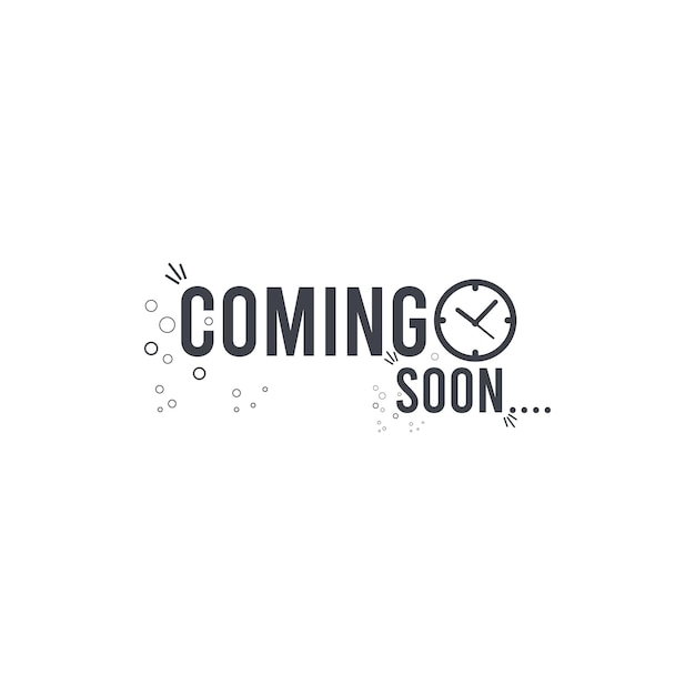 Coming soon logo