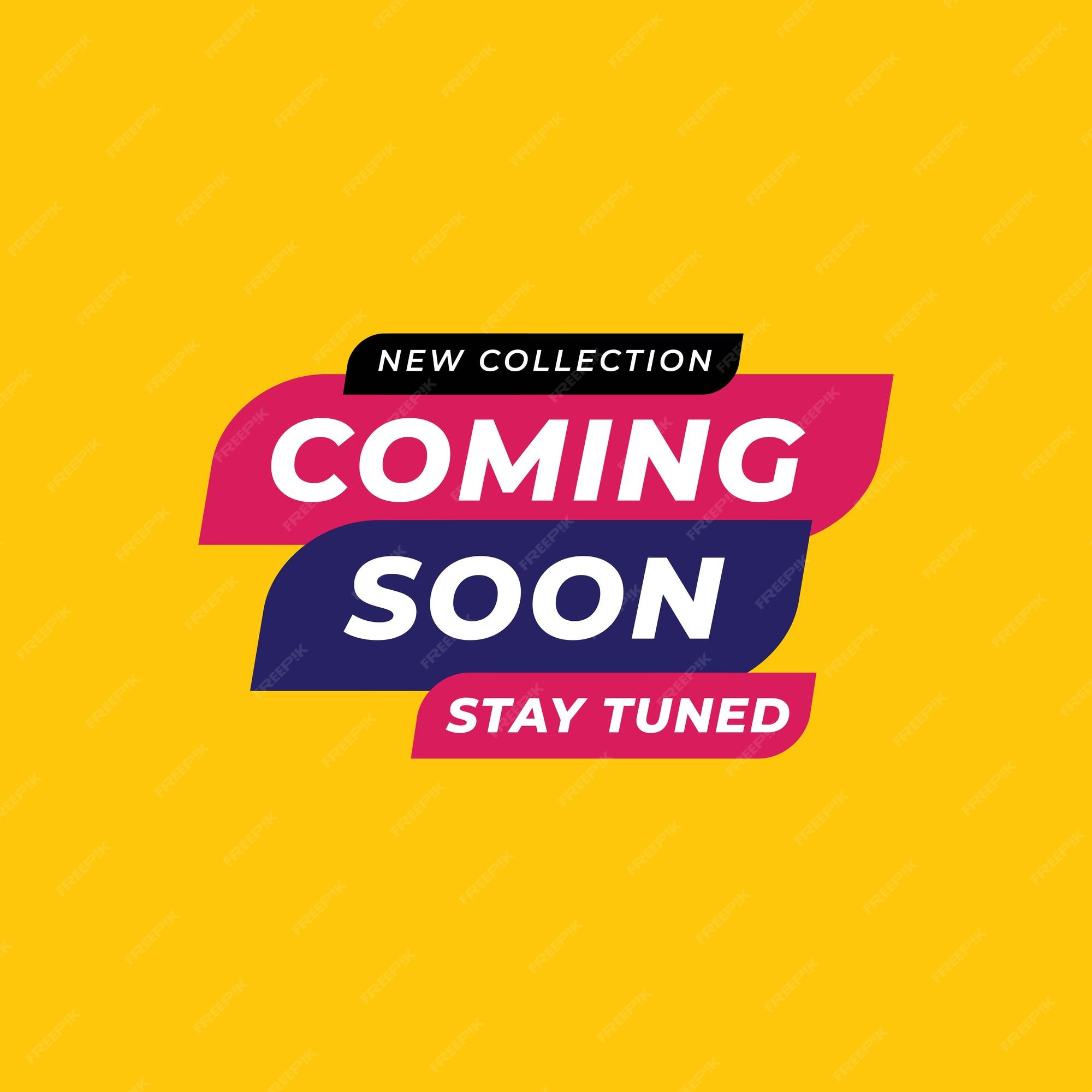 Premium Vector | Coming soon social media post template