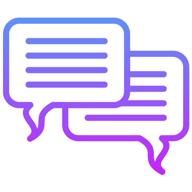 Comment vector icoon illustratie van Business Training iconset