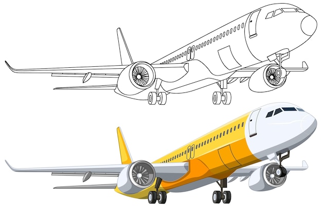 民間航空機の離陸