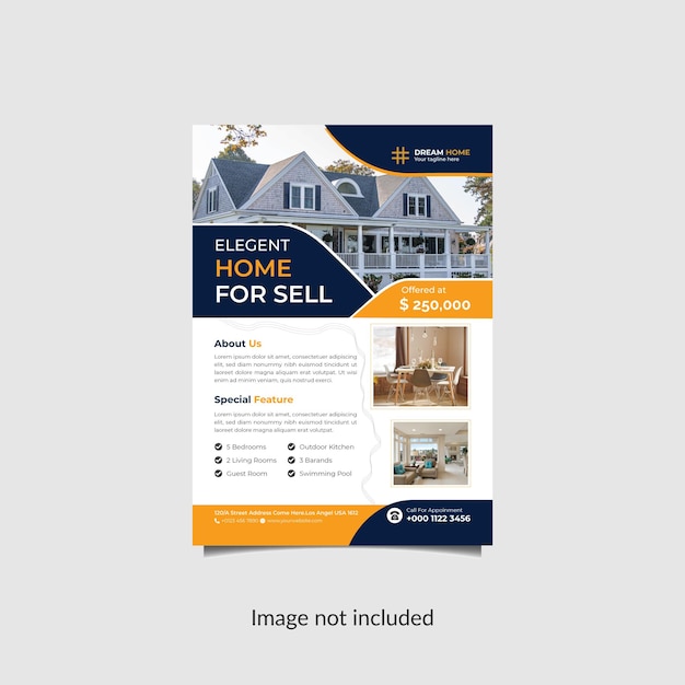 Commercial real estate flyer design