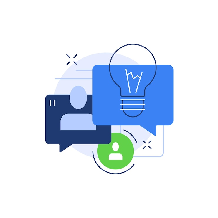 Вектор communicateconnect talkflat дизайн икона векторная иллюстрация
