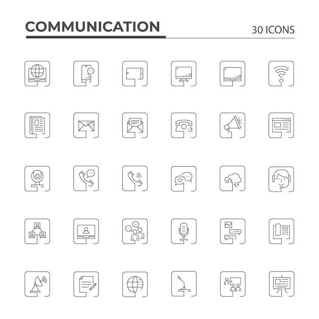 Communicatie Icons_1