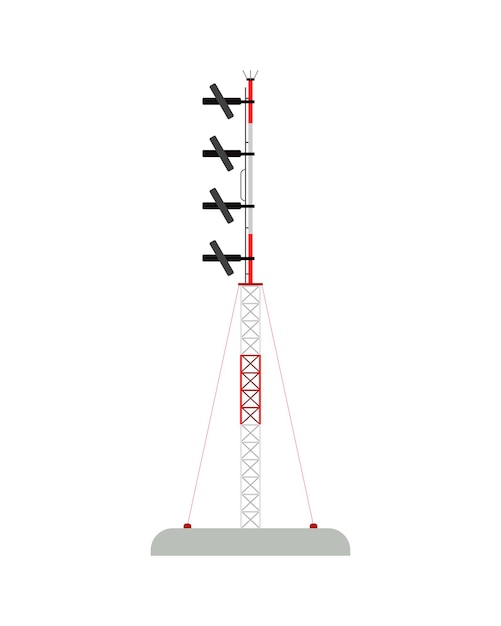 Vector communicatie toren