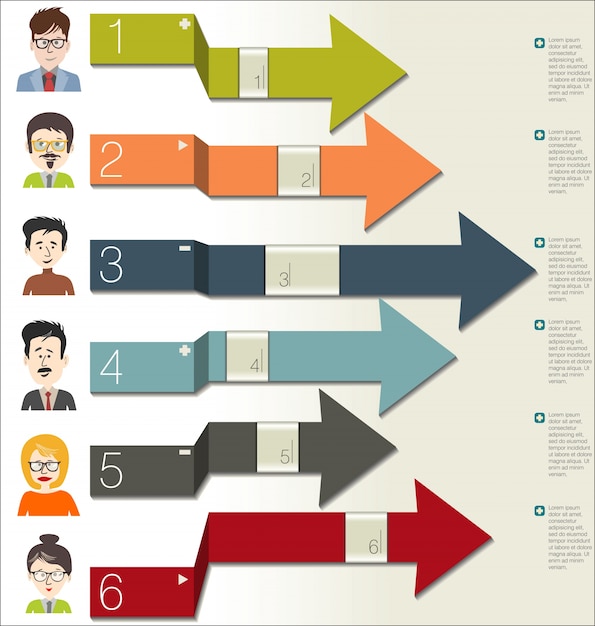 Concetto di comunicazione infografica