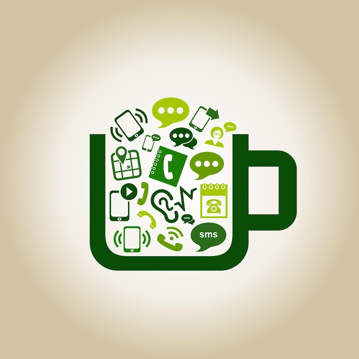 Vector communication a cup