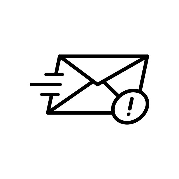 Communication email sign symbol vector