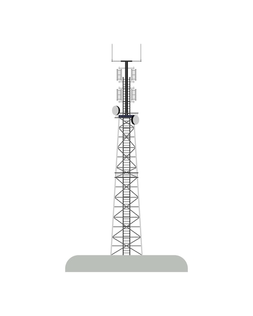 Vector communication tower