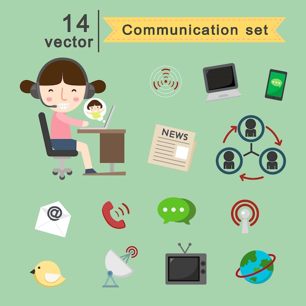 Communication vector set