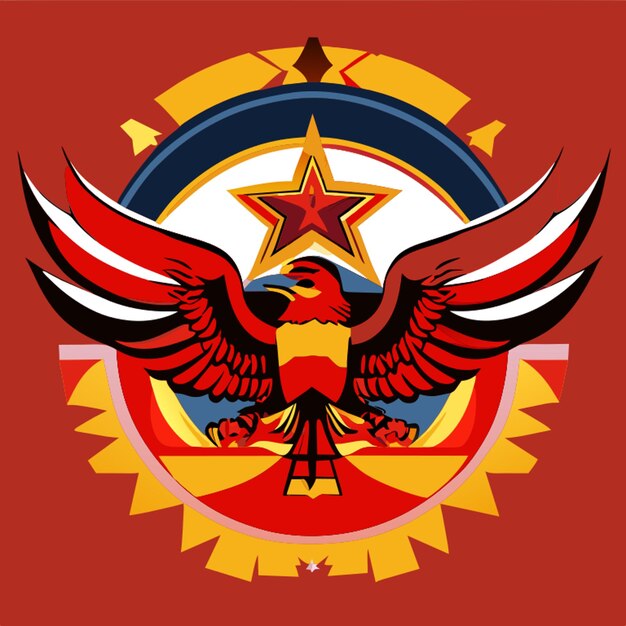 Vector communist armenia vector illustration