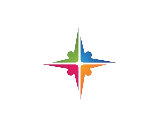 Community-care logo sjabloon