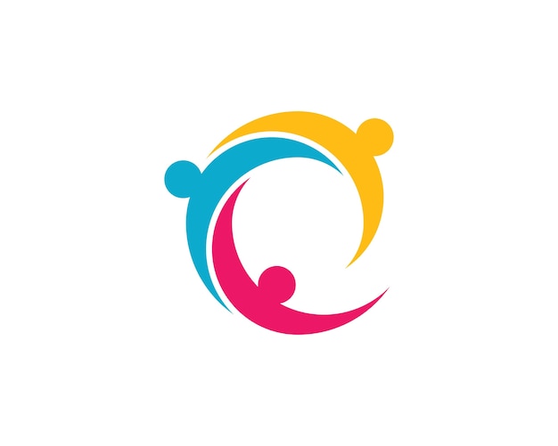 Community-care logo sjabloon