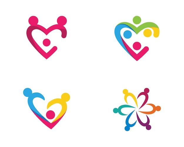 Community care Logo template