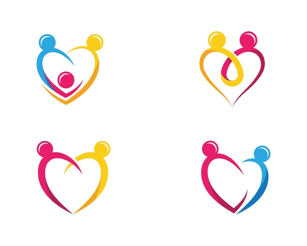 Community care logo template