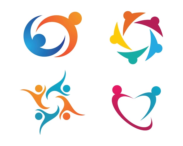 Community care Logo template