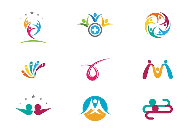 Logo per la cura della comunità