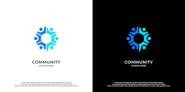 Community Creative Template Logo Design