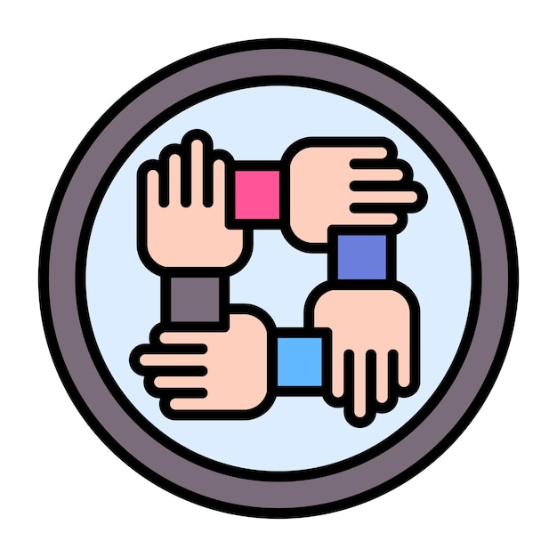 Community Flat Illustration