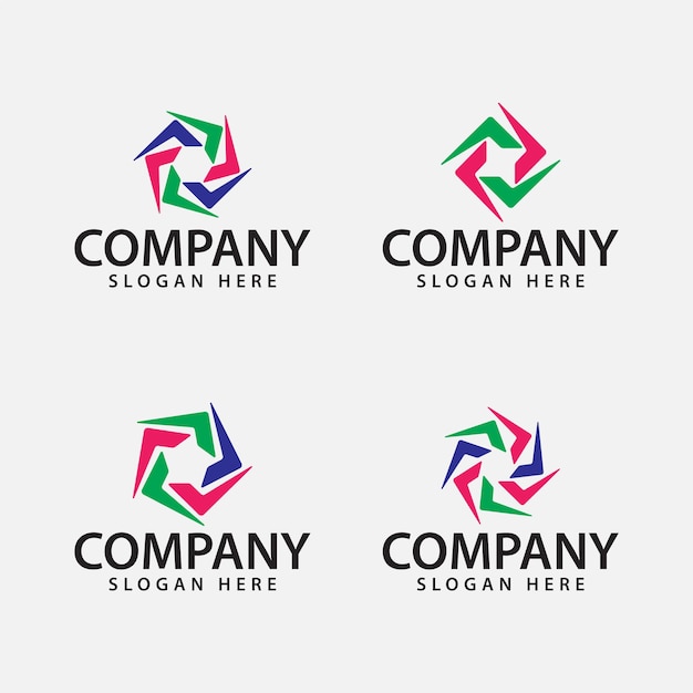 Community logo design template