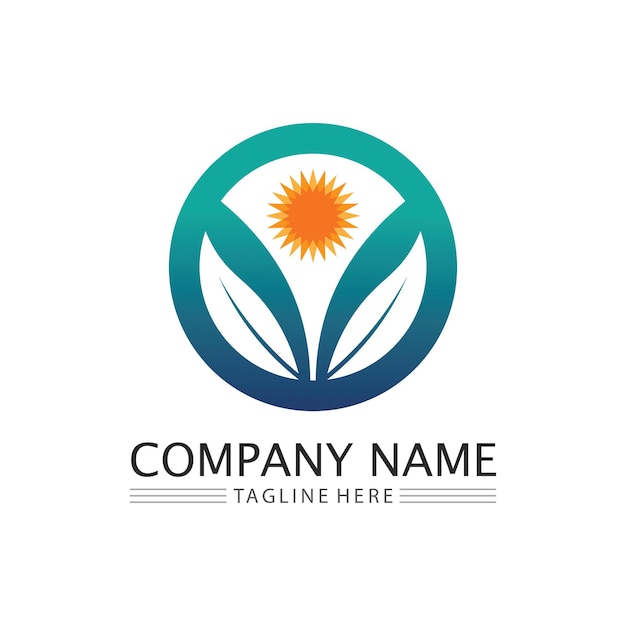 Logo della comunità: le persone lavorano in team e il logo vettoriale aziendale e la famiglia del gruppo di design