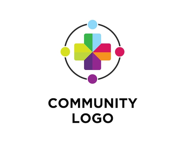 Вектор Логотип сообщества