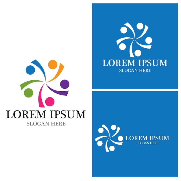 community network and social icon