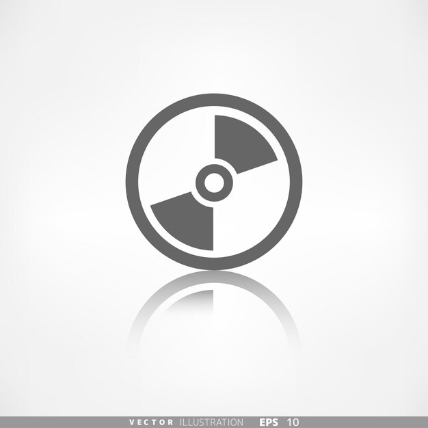 Compact disk icoon Cd of dvd symbool