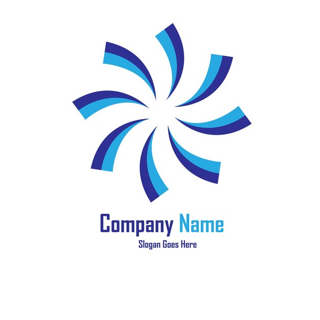 Vector company and brand logo design template