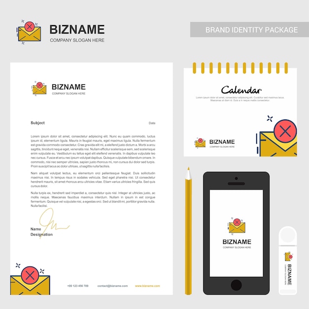 Company brochure with company logo and stylish design 