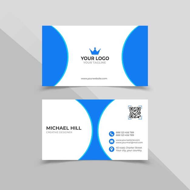 Company Business Card Design Template