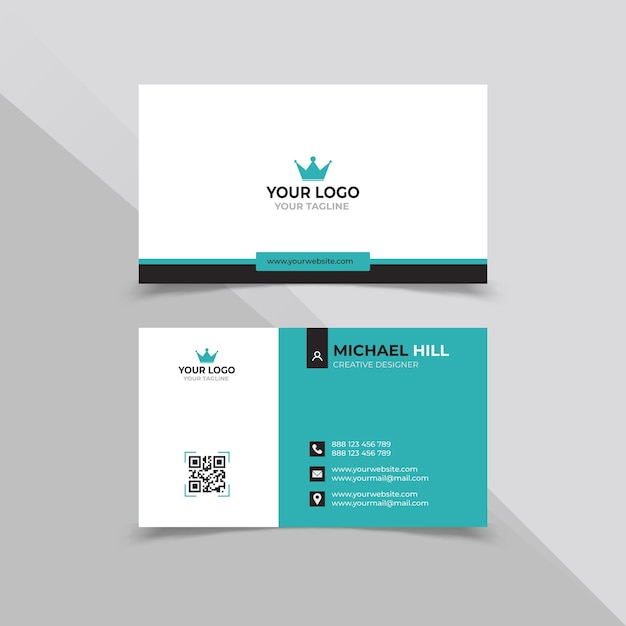 Company Business Card Design Template