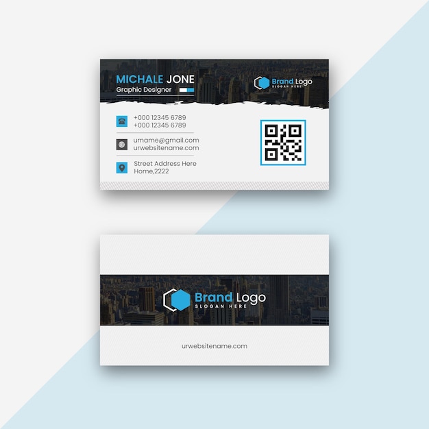 Company business card design