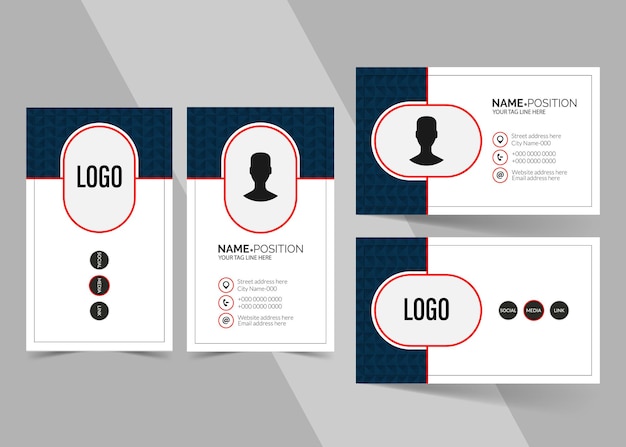 Company business card and name card design